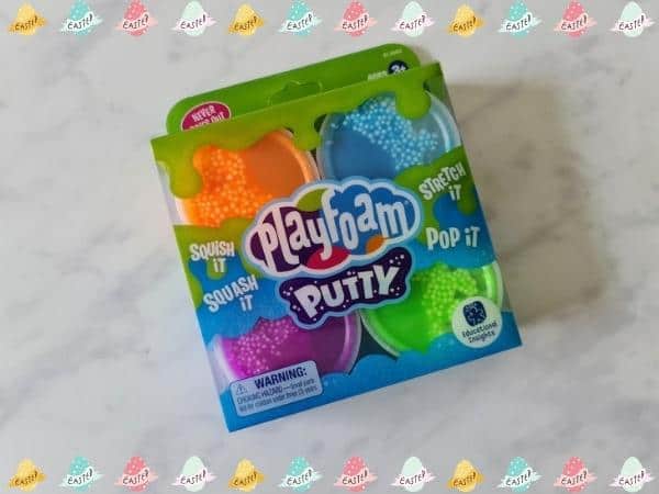 Playfoam putty for an Easter gift