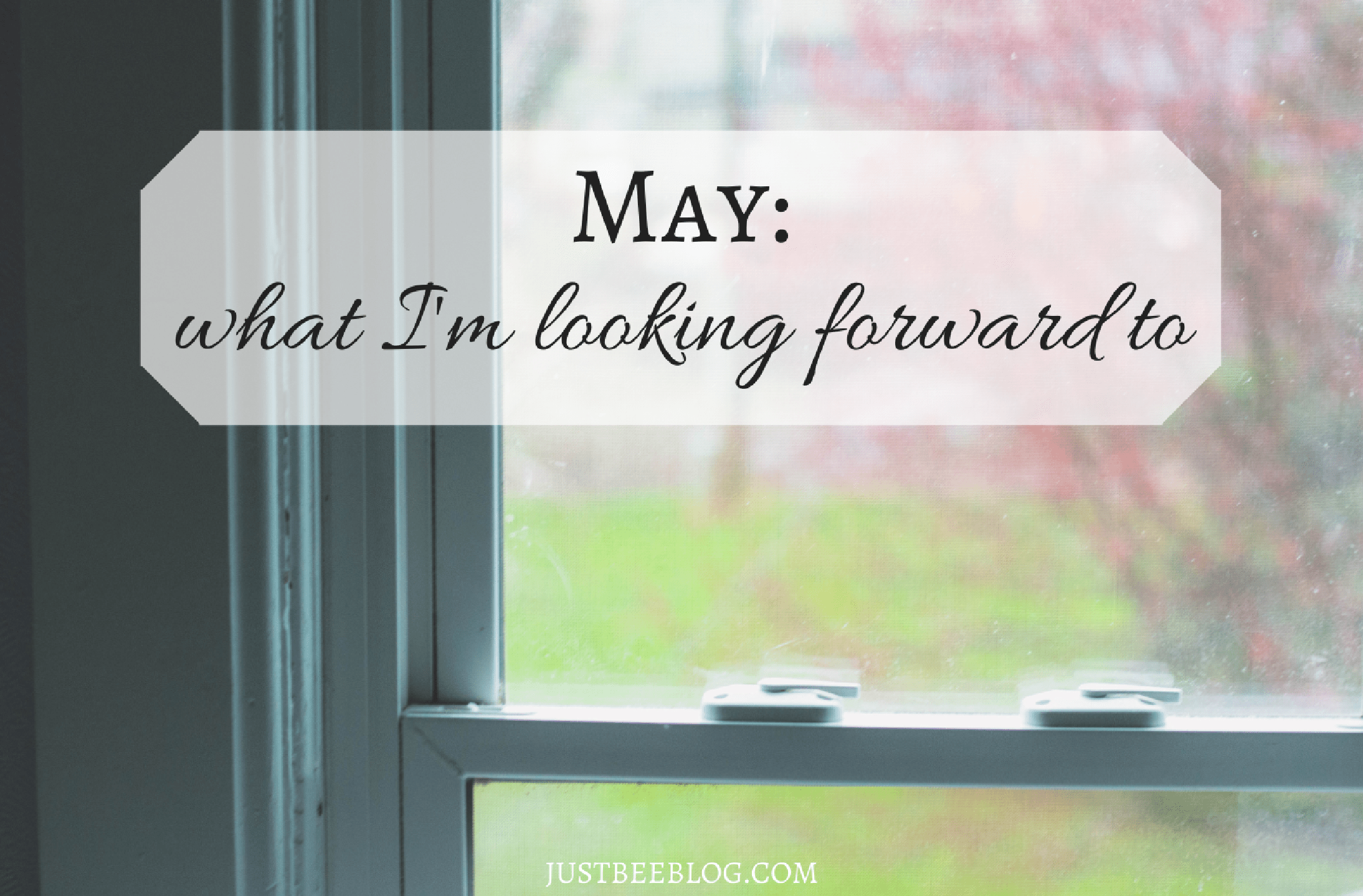 May // What I’m Looking Forward To