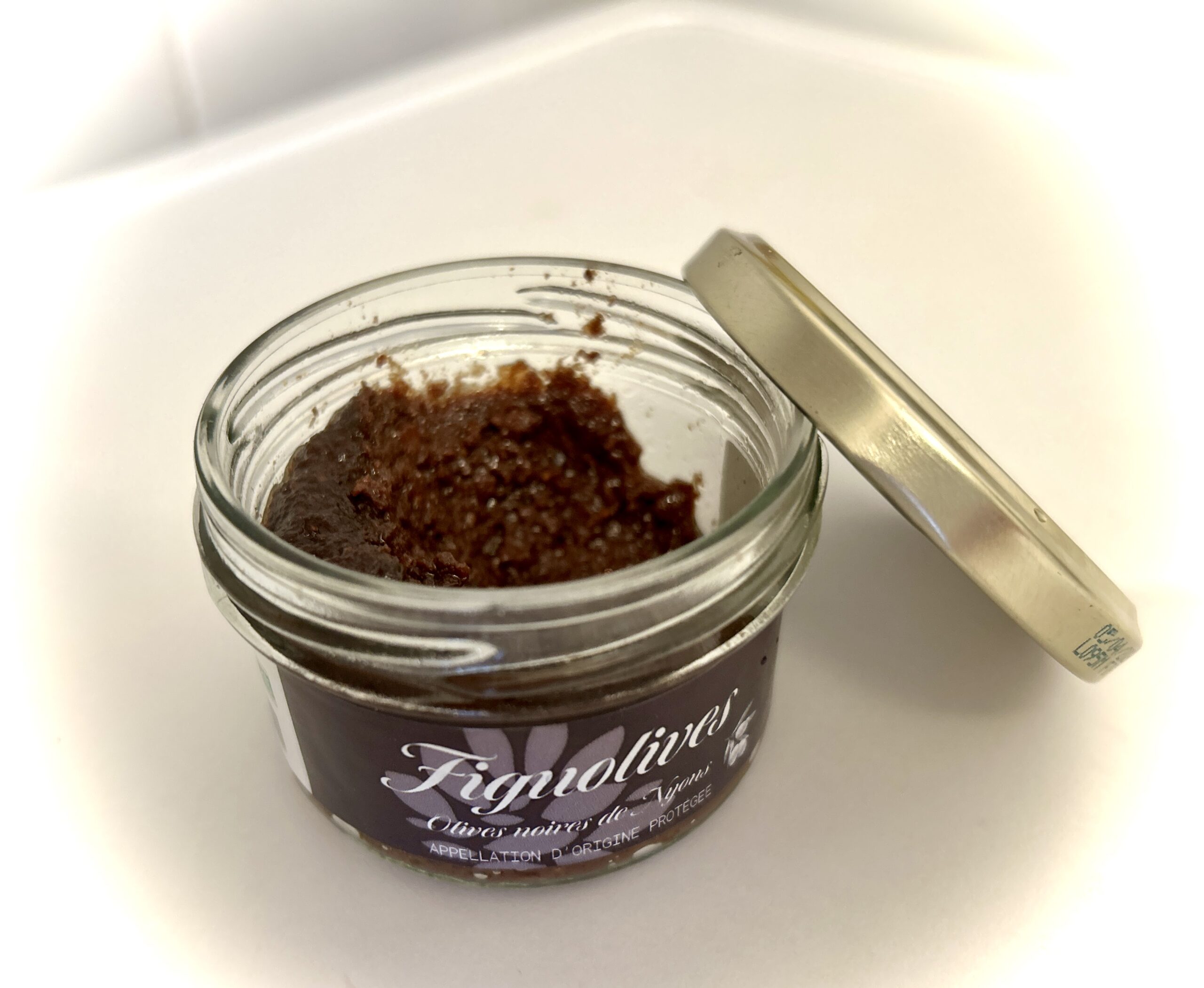 Tapenade (olives, figs, onions) from Nyons in Drôme Provençal