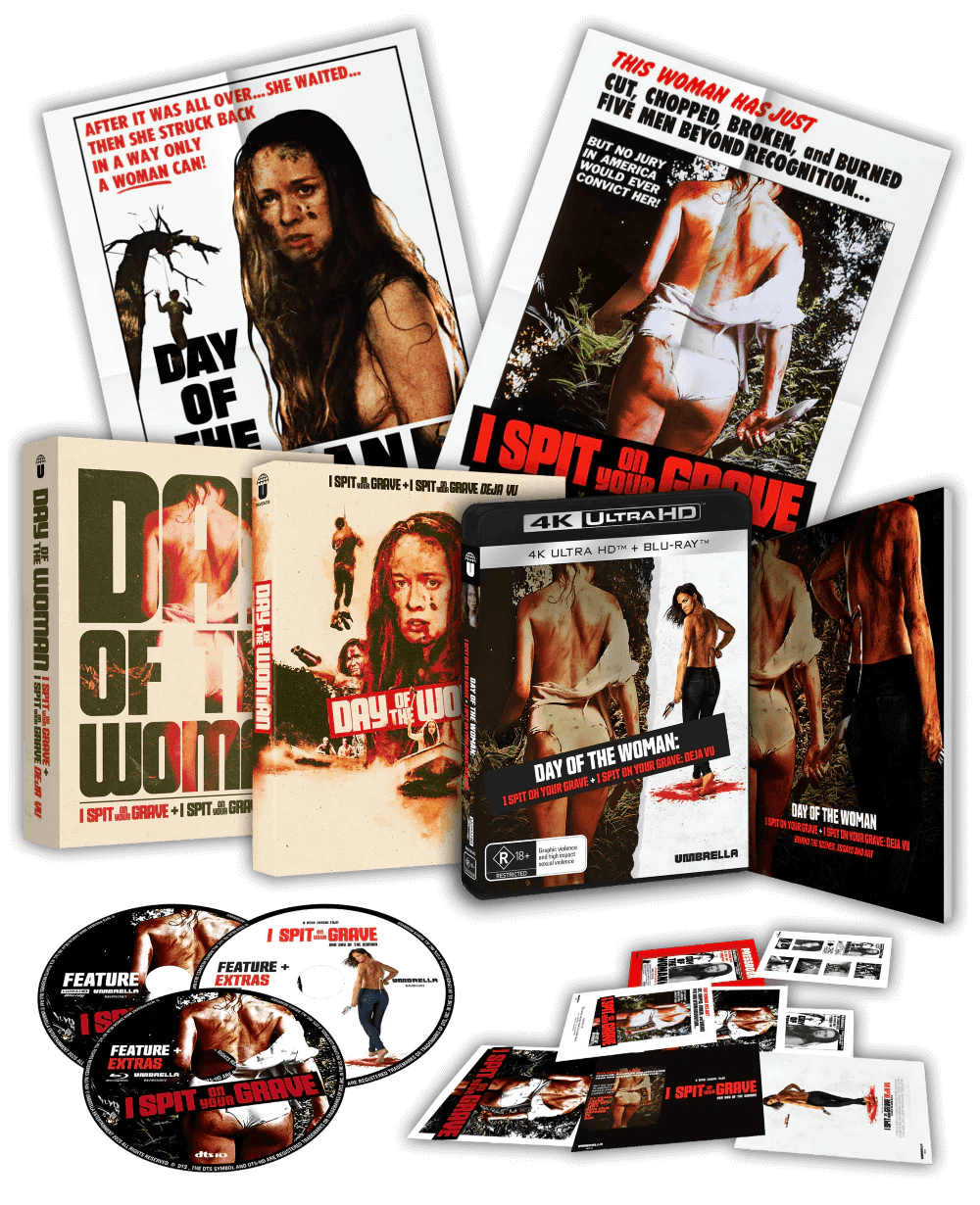 DAY OF THE WOMAN 4K BOXED SET LANDING IN MARCH WITH NEW SPECIAL FEATURES FROM REVEREND ENTERTAINMENT