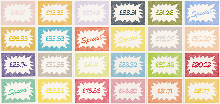 Unique series of Archival diamond dust print