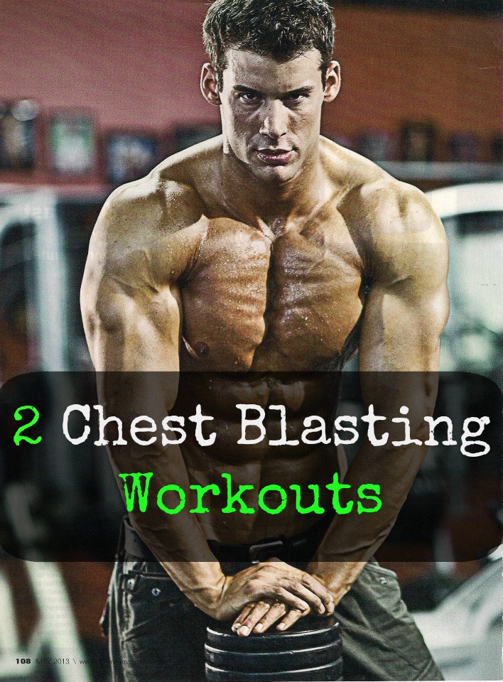 The cable crossover is an ultimate chest exercise for the reason that it moves the pecs from the beginning position, hitting on the outside pec muscle fibers. 2 Good Chest Workouts Get Huge Pecs Like Arnold