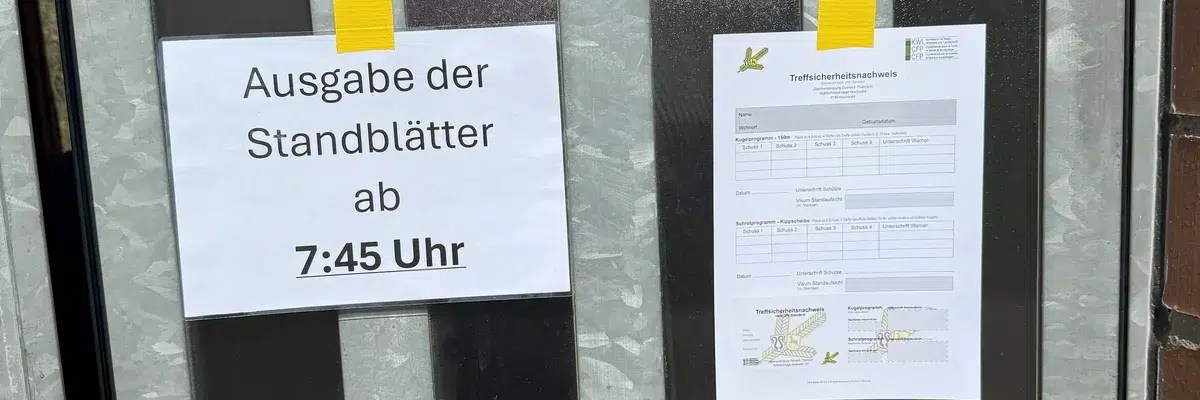 Schiesssaison 2025