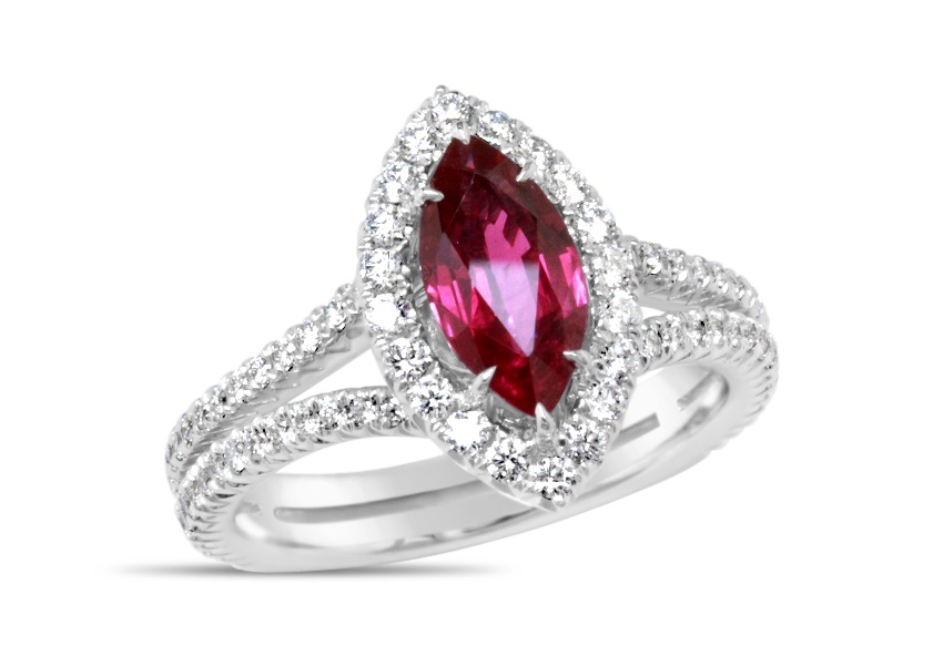 custom ruby ring J. Wiesner Private Jeweler