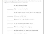 Subject And Object Complements Worksheets