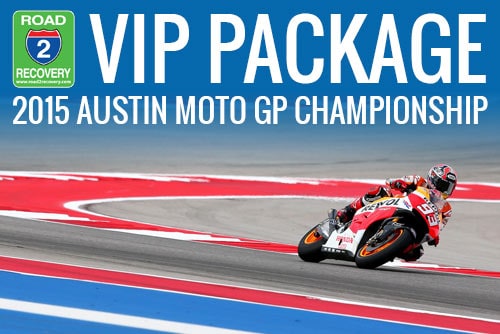 Road 2 Recovery Sells Vip Package For Motogp Race K1 Speed