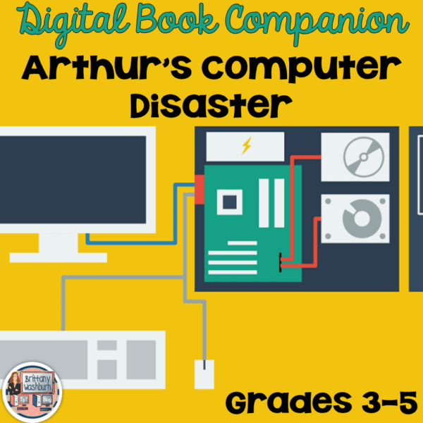 It was written and illustrated by marc brown, and published by little, brown and company. Arthur's Computer Disaster Digital Book Companion - Grades ...