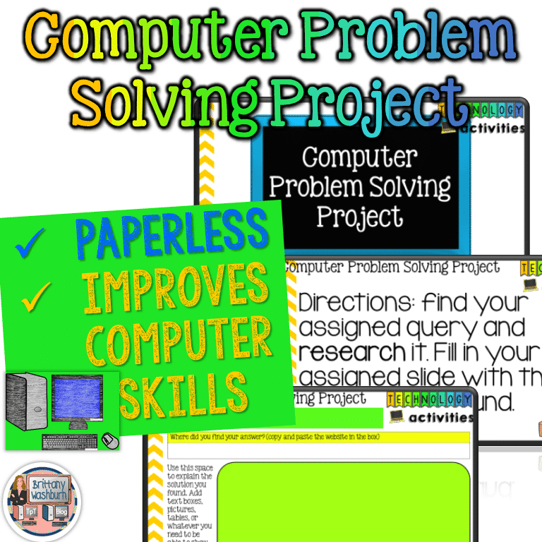 Computer Problem Solving Unit In Google Slides Technology