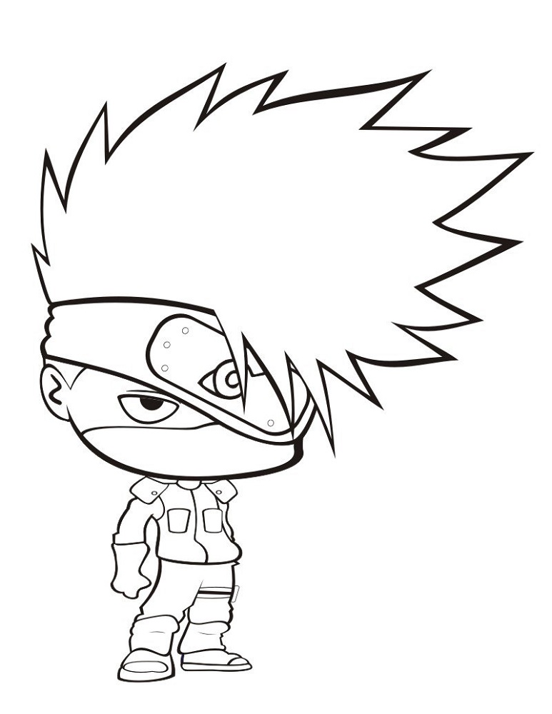 wallpapers Chibi Team 7 Naruto Coloring Pages uchiha clan naruto sharingan coloring