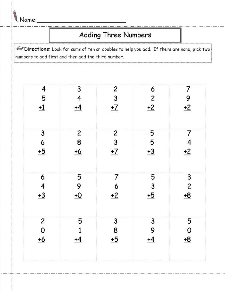 basic math worksheets for any purposes k5 worksheets