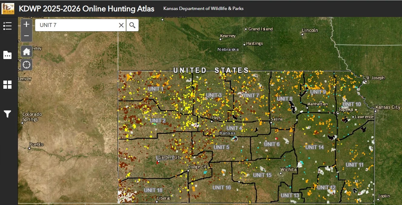 Kansas Deer Season 2025 Drawing Dates Rules Kalkal Kansas ArcGIS Field Maps.webp