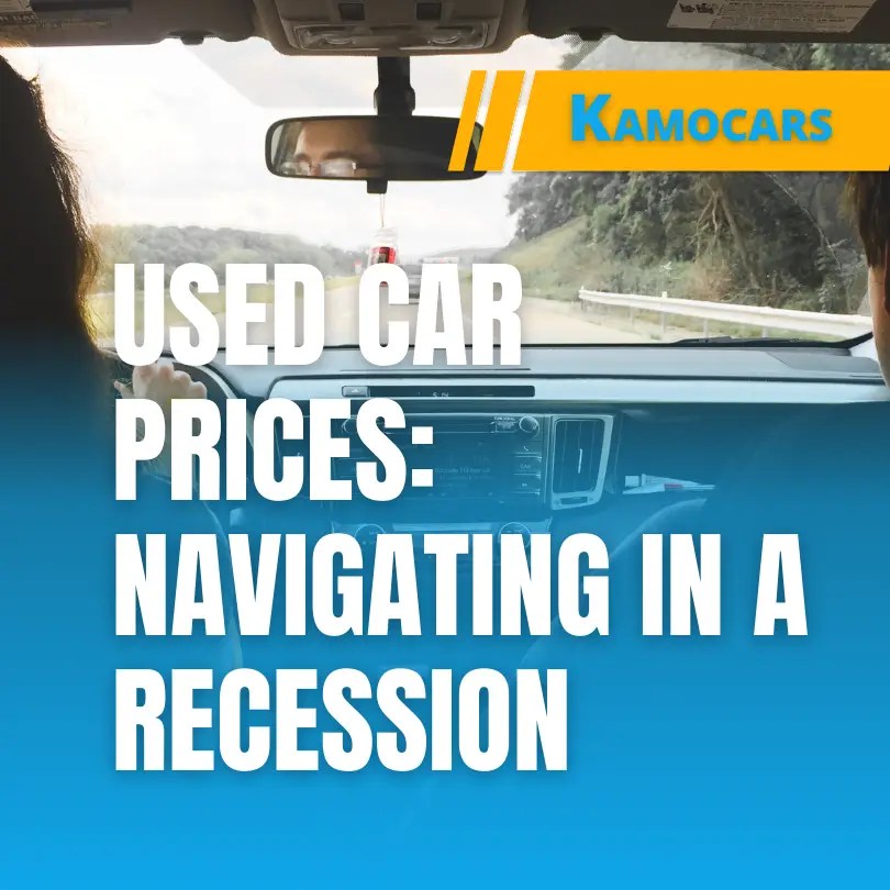 Used car prices: navigating in a recession