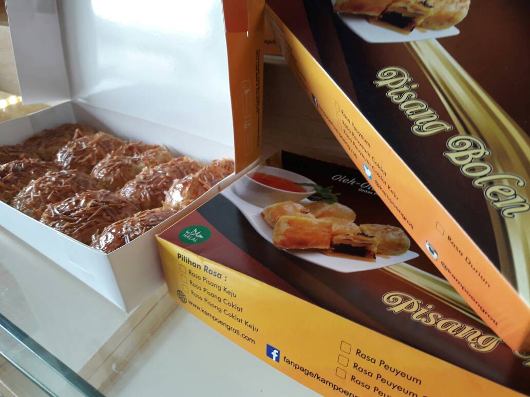 Pisang Bolen Keju – Kampoeng Roti