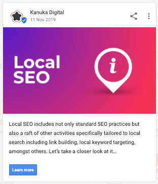 GMB Update | Local SEO Guide