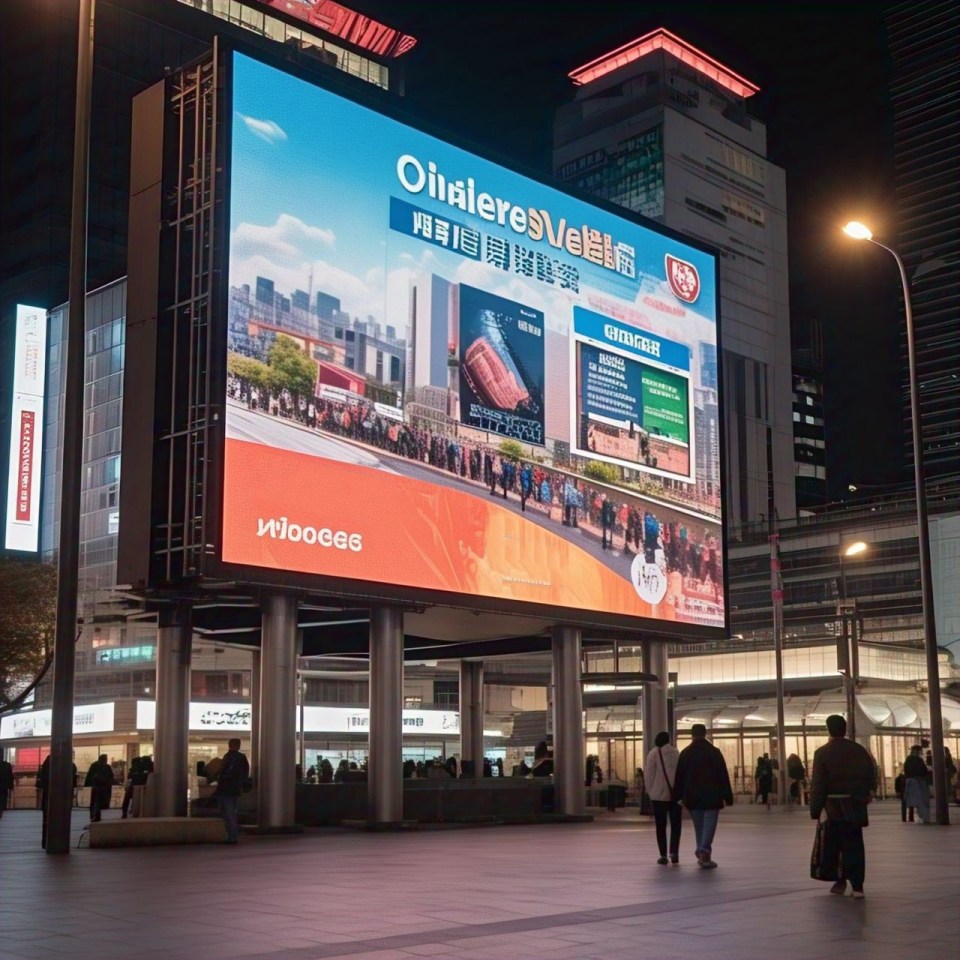 p10 outdoor led display