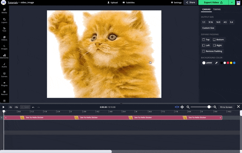 How To Edit Gif Duration On Kapwing