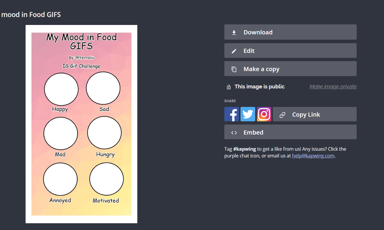Get to know me in gifs instagram challenge template. How To Make Your Own Instagram Gif Challenge Template