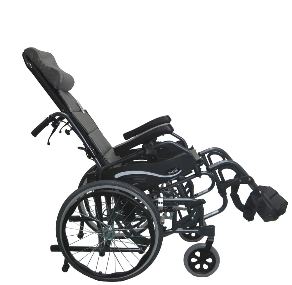 VIP-515 Tilt-in-Space Wheelchair - 38 lbs Lightest Foldable Tilt Chair