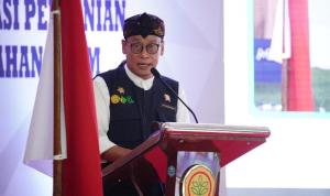 Milienial Agricultural Forum (MAF) mengangkat tema Mengembalikan Kejayaan Kedelai (Prospek Budidaya dan Olahannya). (Foto: Tim Ekspos SMK PP Negeri Banjarbaru)