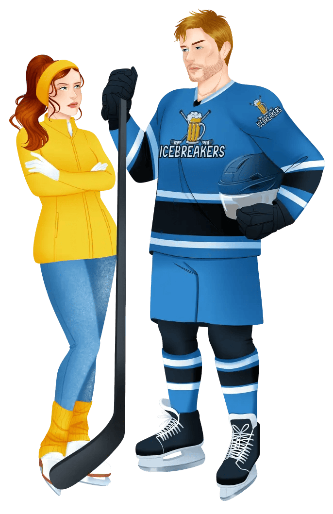 10 Things I Skate About You illustrated characters