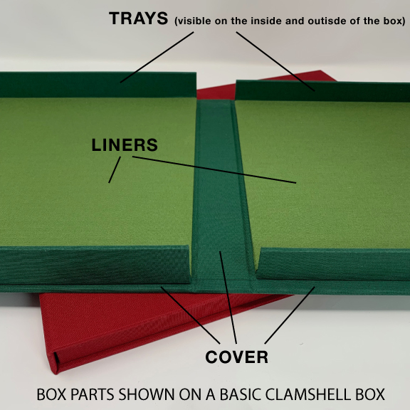 Basic Clamshell Box 14 x 11 - Kristin Dunn bookbinding & design
