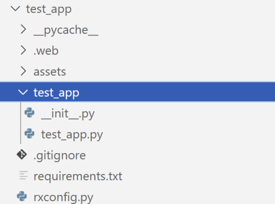 Reflex を使用した Pure Python Web アプリの構築