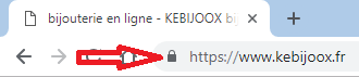 Moyen de paiement sécurisé - bijoux en ligne www.kebijoox.fr