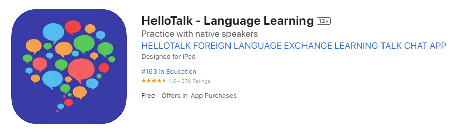 【語言交換App推薦】HelloTalk評價及使用心得分享 2 【語言交換App推薦】HelloTalk學韓文 使用心得分享