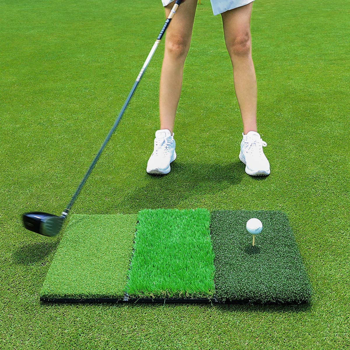 Bltend Golf Mat, 4-in-1 Artificial Turf Golf Hitting Mats – bltendsports