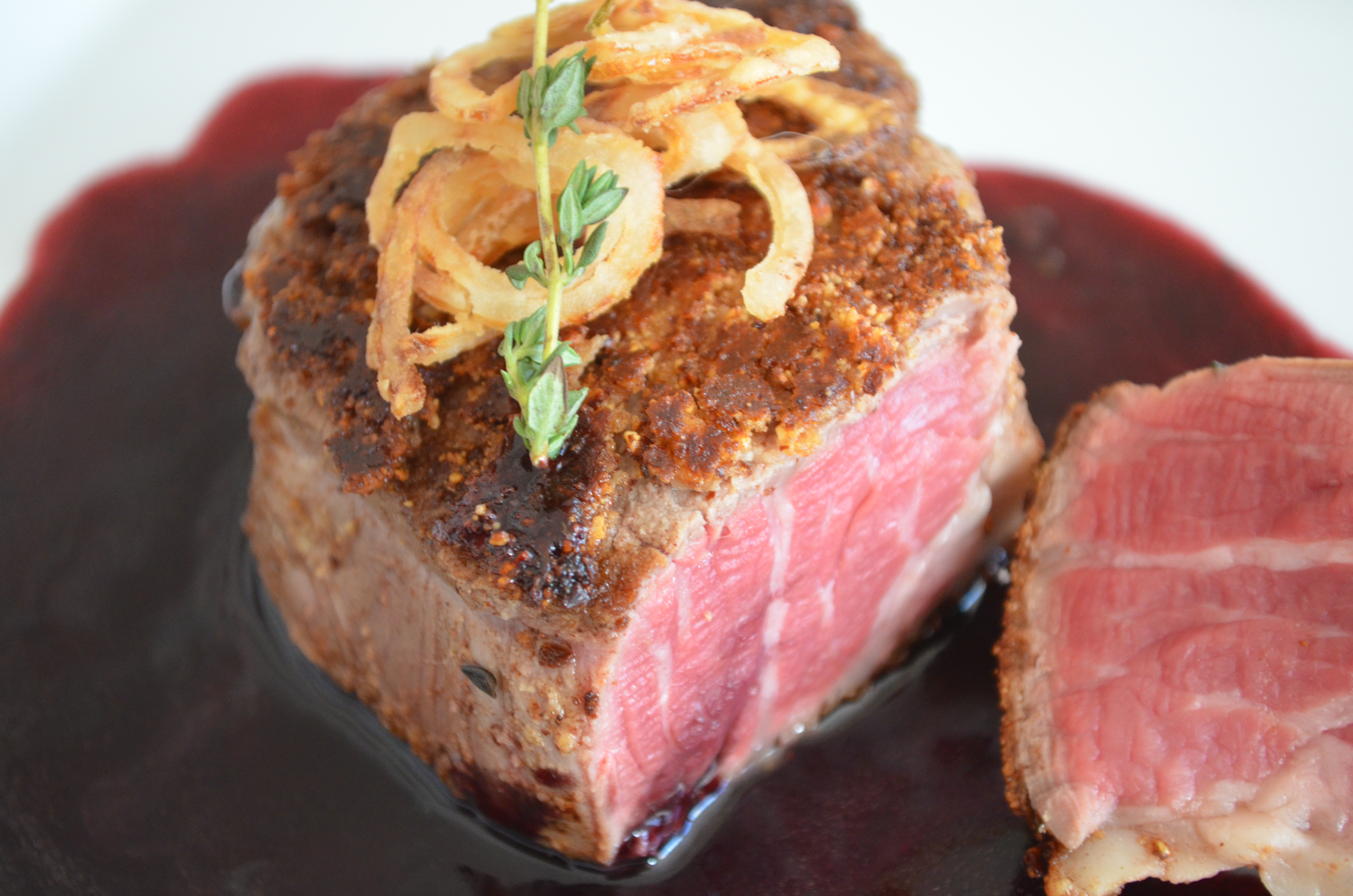 pics Almond Crusted Steak kellan s kitchen