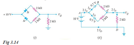 Determine Current Through Each Diode In The Circuit Shown In