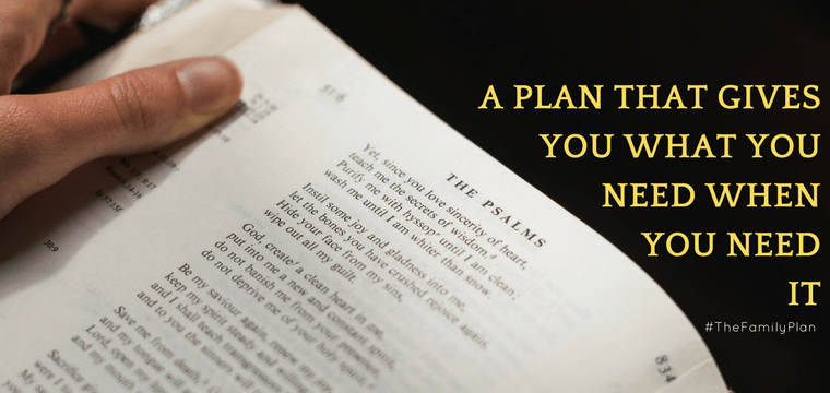 A Plan that Gives You What You Need When You Need It