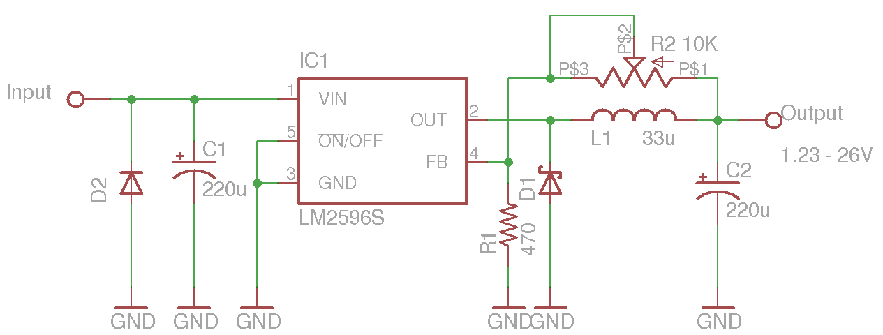 Kerry D Wong Blog Archive Lm2596 Dc Dc Converter Module