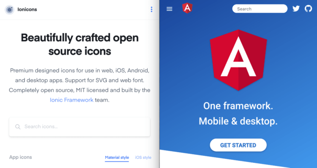 Ionicons are good for ios apps while the material icons work best for apps using material design. Ionicons In Angular Fix For Web Component Kevinleary Net