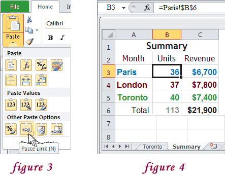 how to link data in excel worksheets workbooks