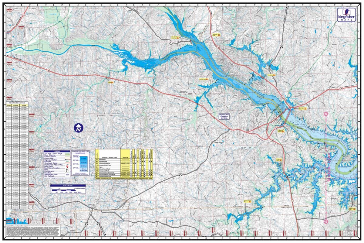 Kerr Lake Water Depth Map At Ollie Dunlap Blog Scaled 