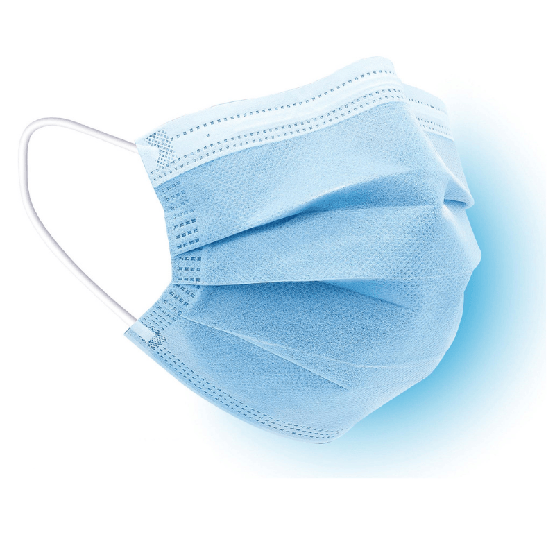 HIBRON 50 Einwegmasken, Europäisch Zertifiziert, CWA 17553:2020, BFE>99%, Rosa