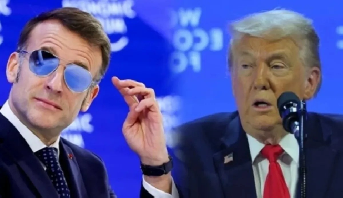 سخرية ترمب من نظارة ماكرون في دافوس.. لحظة توتر دبلوماسي