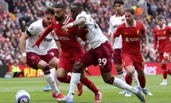 بث مباشر.. شاهد مباراة ليفربول ووست هام في الدوري الإنجليزي