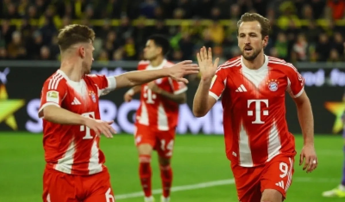 هاري كين يقود بايرن ميونيخ لانتصار مثير على دورتموند ويعزز الصدارة هاري كين يقود بايرن ميونيخ لانتصار مثير على دورتموند ويعزز الصدارة
