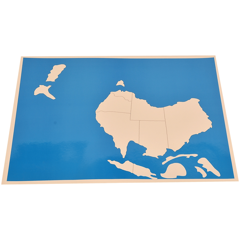 G034 - Control map - Australia (Unlabelled) Control map - Australia - Unlabeled - Image 1