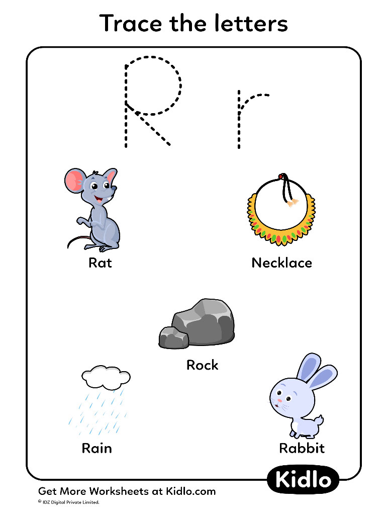 learn to trace alphabet tracing worksheet 18 kidlo com