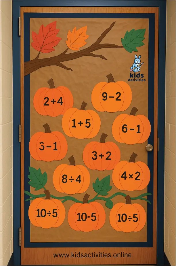 8. STEM Fall Doors ideas