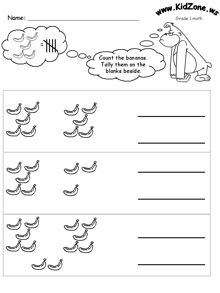math activity worksheets