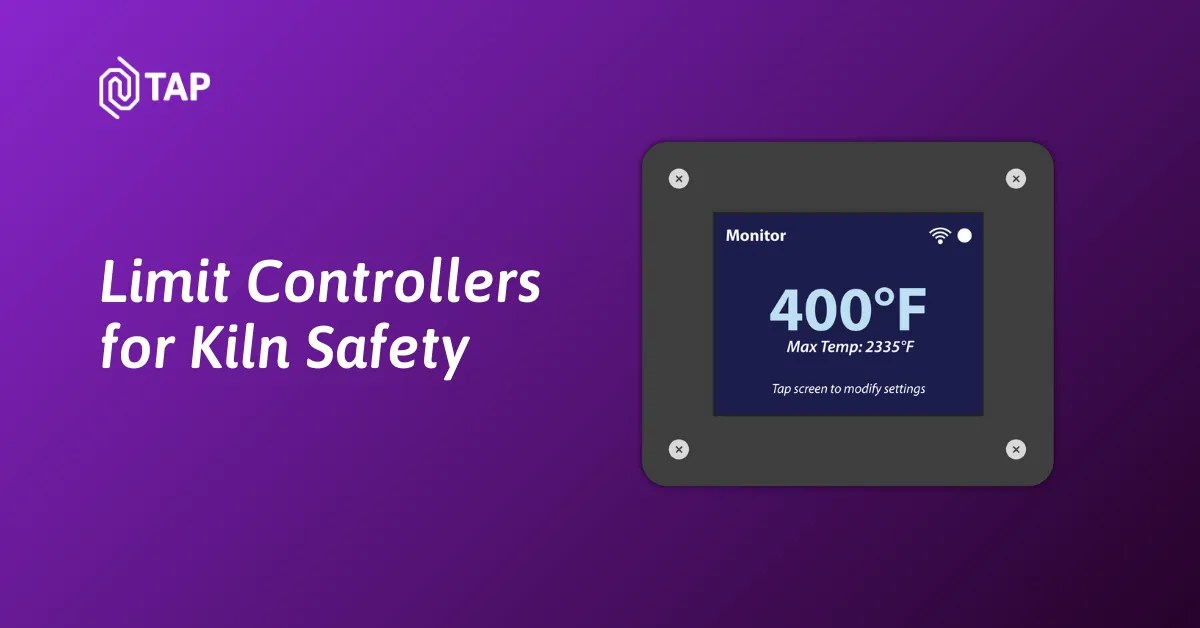Safety limit controllers enhance kiln safety by automatically shutting off your kiln if it exceeds a certain temperature.