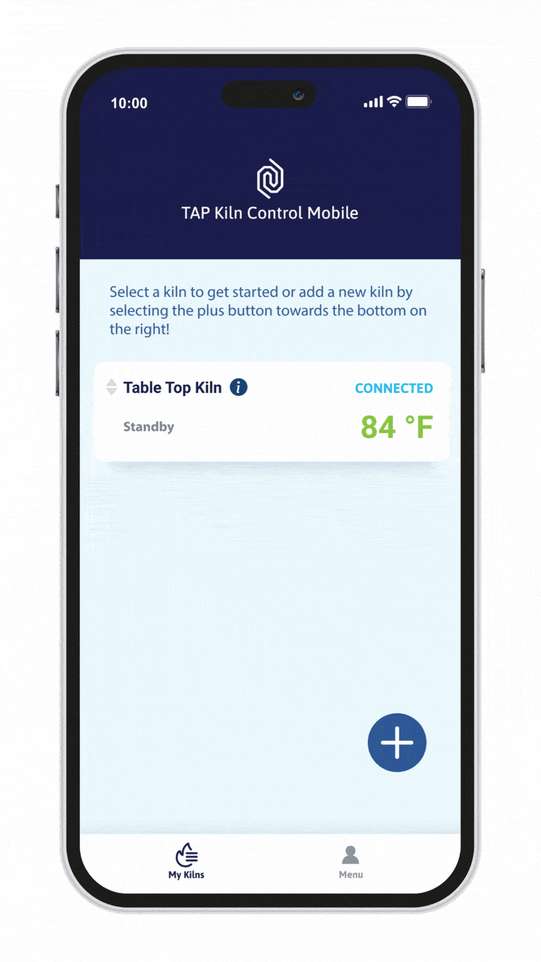 A walkthrough of how to use the remote start function of TAP Kiln Control Mobile