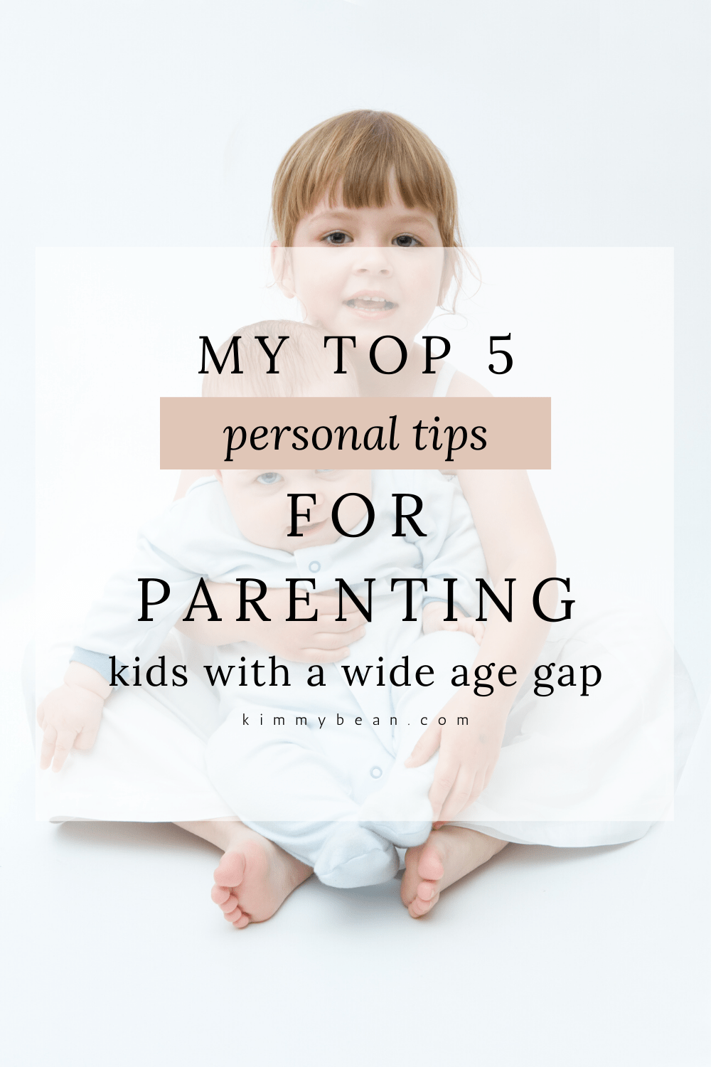 My 5 Personal Tips For Parenting Kids With A Wide Age Gap: What I do to bridge the age gap between diapers and braces. #parenting #momlife #motherhood #parentingtips 