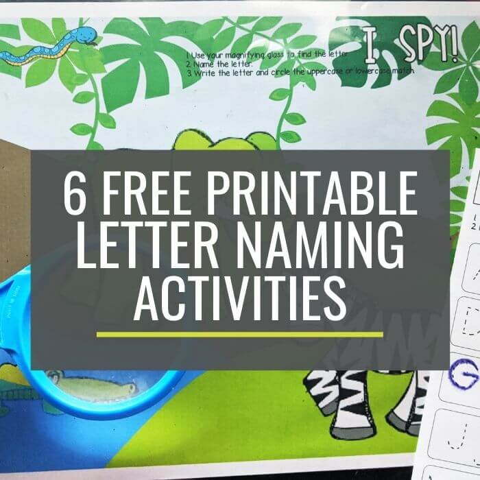 6 free letter naming activities for small groups kindergartenworks
