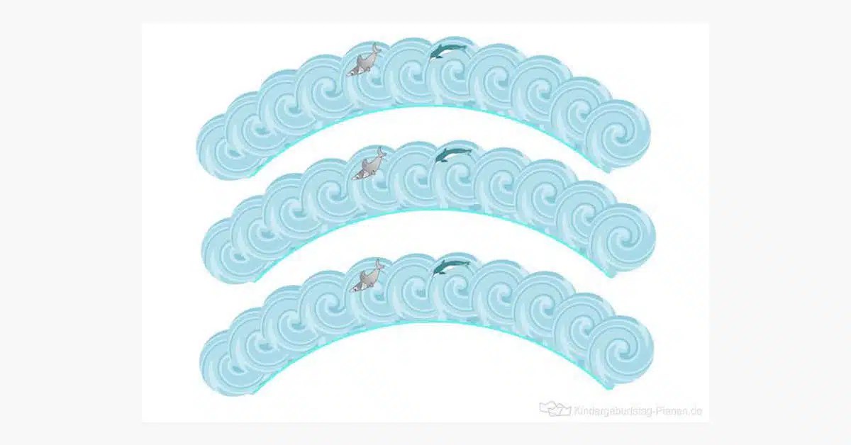 Cupcake-Wrapper Meer