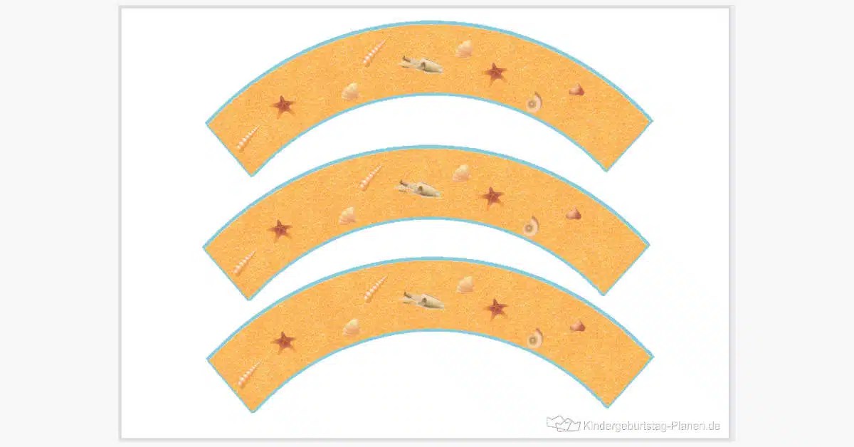 Cupcake Wrapper Strand